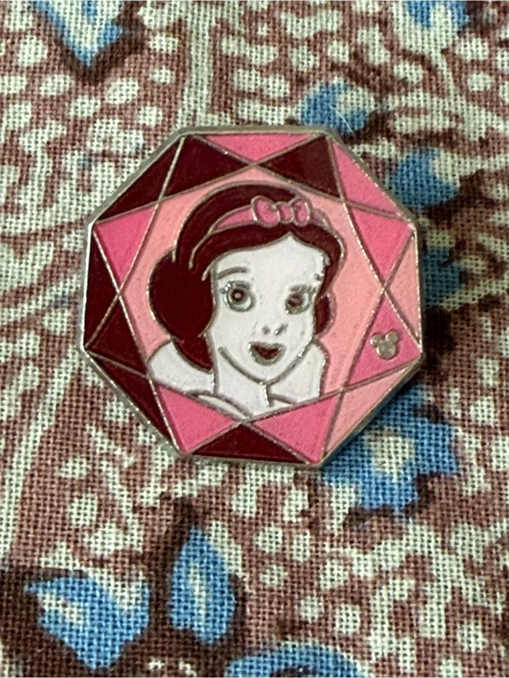 Disney Pink Snow White Trading Enamel Pin